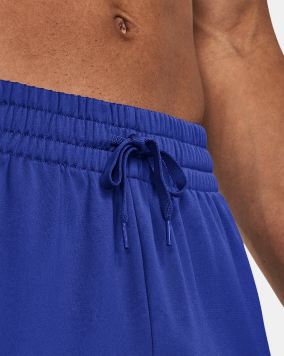 Men's UA Tricot Track Pants, Blue, pdpMainDesktop image number 3